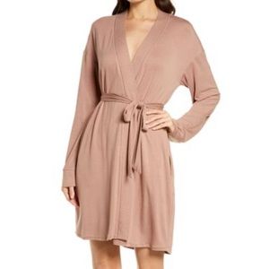NWT Skims Soft Lounge Robe Rare Taupe Color Small
